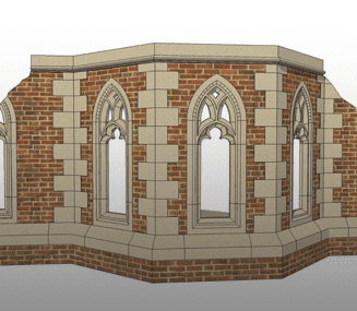 Chapter House Design - Stone Arches | Garden Folly | Folly Windows