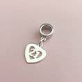 21 Charm Sterling Silver fits Pandora | Charming Engraving
