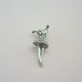 Ballerina Charm, Sterling silver | Charming Engraving