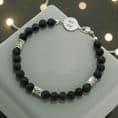 Blackstone Bracelet with Engraving for Man or Boy | Charming Engraving