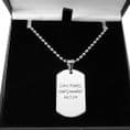 Boy's First Holy Communion Gift - Engraved Dog Tag | Charming Engraving