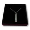 Engraved Bar Necklace for Men, Women, LGBTQ, Pride, Personalised | Charming Engraving