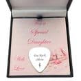 Engraved Guitar Pick on Gift Card for Mum, Sister, Friend etc | Charming Engraving