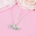 Engraved Necklace with Horse Head, Sterling Silver | Charming Engraving