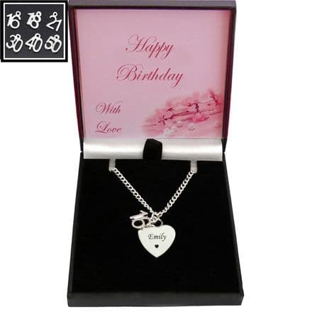 Engraved, Special Birthday Necklace, 16th, 18th, 21st, 30th, 40th, 50th
