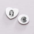 Glass Locket with Personalised Floating Charm,  Engraved Photo and Any Words | Charming Engraving