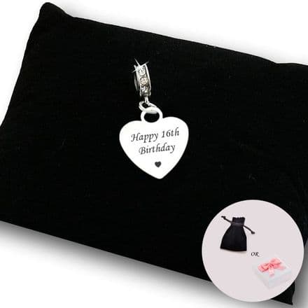 Happy 16th Birthday Bracelet Charm