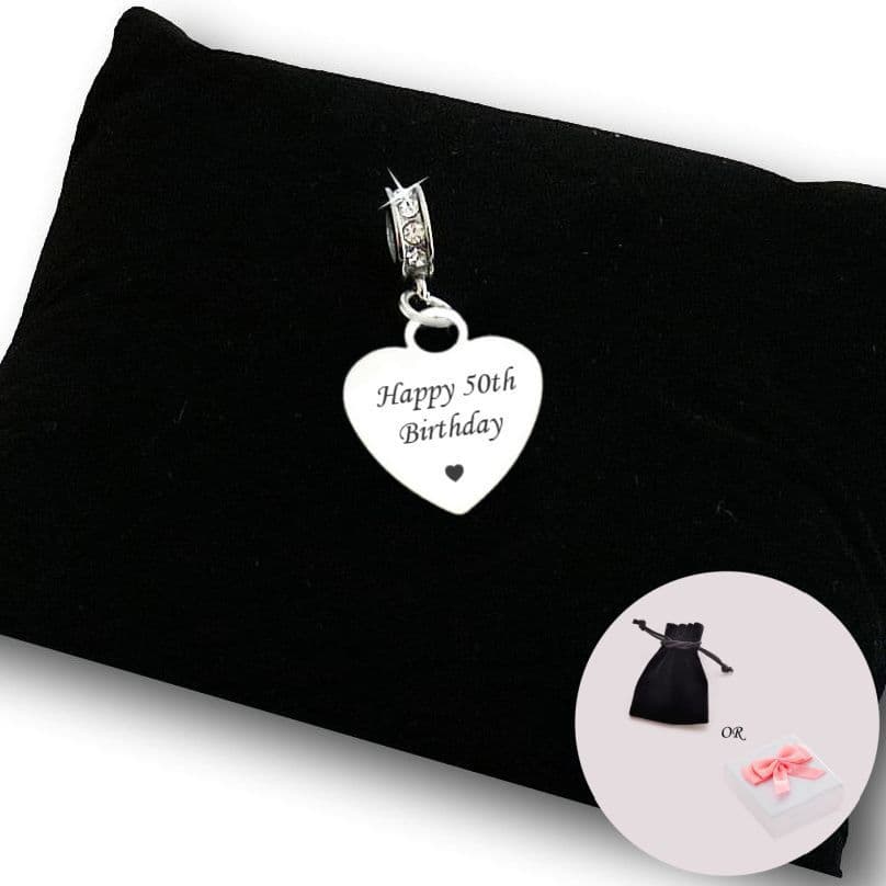 Charm Pendant Pandora Charms For 50th Birthday Pandora Charms For