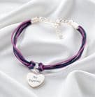 Leather and Cord Bracelets