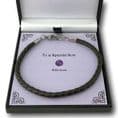 Mens Leather Bracelet. Gift for Husband, Uncle etc | Charming Engraving