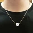 Personalised European Necklace for Men or Boys, Free Engraving | Charming Engraving