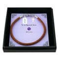 Personalised Leather Bracelet with Cross and Engraved Tag in Presentation Gift Box | Charming Engraving