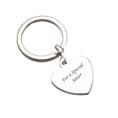 Personalised Photo Keyring with ANY Engraving, Words on the Back. Engraved Gift | Charming Engraving
