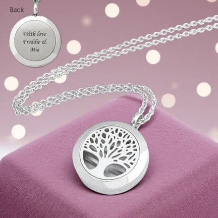 Personalised Tree of Life Locket with Any Engraving