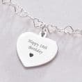 Photo Necklace in Sterling Silver, Any Photo Engraved | Charming Engraving