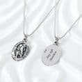 Saint Christopher Engraved Necklace | Charming Engraving