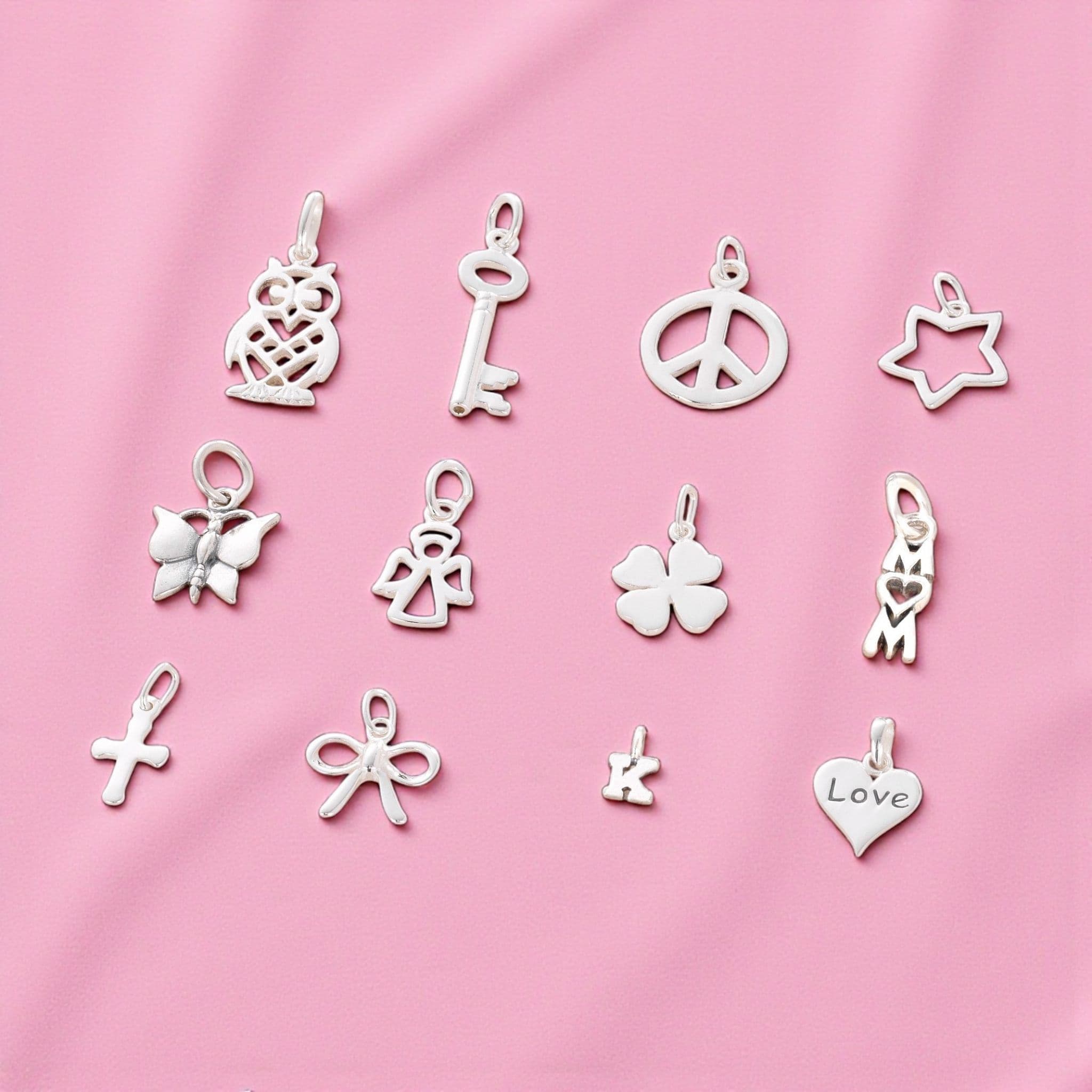 925 Sterling Silver Charms, Always My Sister Charm, Forever My