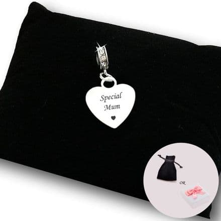 Special Mum, Engraved Bracelet Charm