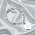 Steel Chain Medical Bracelet | Charming Engraving
