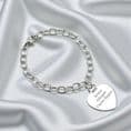 Steel Chain Medical Bracelet | Charming Engraving