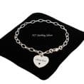 Sterling Silver Engraved Charm Bracelet | Charming Engraving