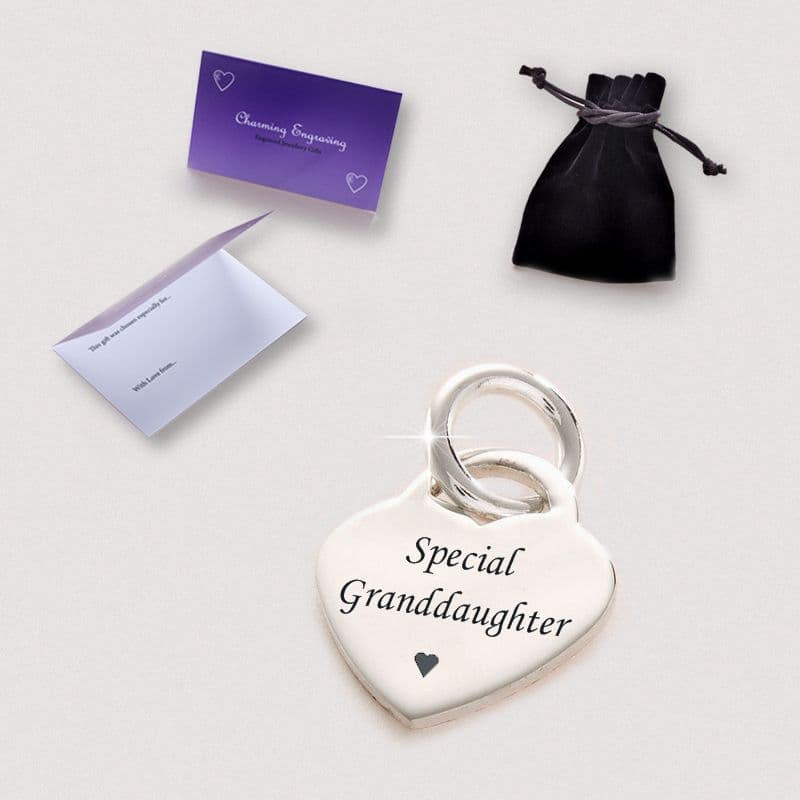 thumbnail image 2 of To My Granddaughter Book Necklace – Personalized Mini Message 2 of 12