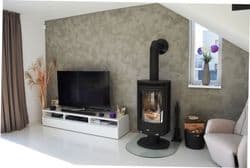 abx 8kw arktis wood burning stove external air option