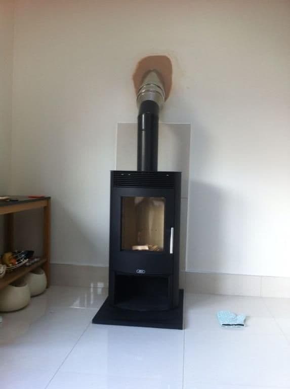 abx tartu 5kw wood burning stove external air supply
