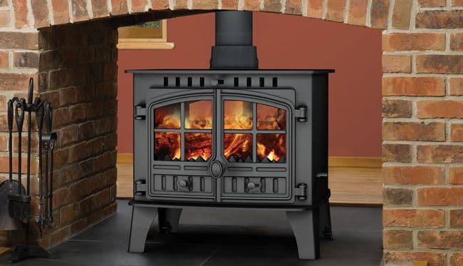 Hunter Herald 14 Double Sided Stove 9-17kw