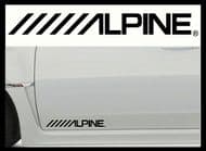 ALPINE CAR BODY DECALS