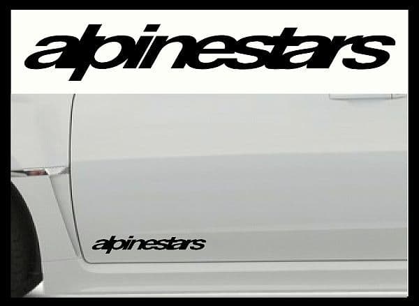 Alpinestars Car Body Decals