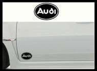 AUDI LOGO CAR BODY DECALS