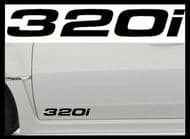 BMW 320i CAR BODY DECALS
