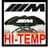 BMW M POWER LOGO HIGH TEMPERATURE BRAKE CALIPER DECAL SET