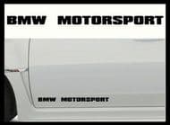 BMW MOTORSPORT CAR BODY DECALS