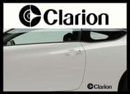 CLARION CAR BODY DECALS
