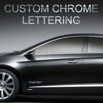 Custom Chrome Lettering