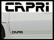 FORD CAPRI CAR BODY DECALS