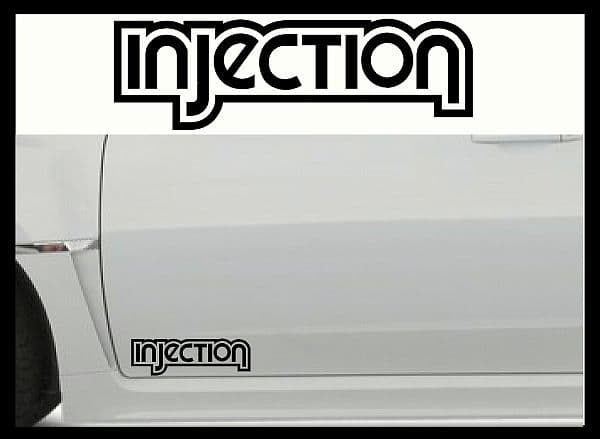 FORD INJECTION DECALS