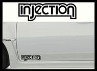 FORD INJECTION DECALS