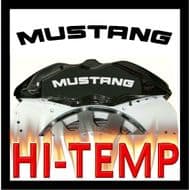 Ford Mustang HIGH TEMPERATURE BRAKE CALIPER DECAL SET