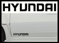 HYUNDAI CAR BODY DECALS