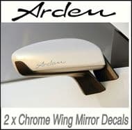 JAGUAR ARDEN CHROME W/M DECALS
