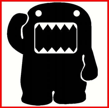 JDM DOMO-KUN DRIFT DECAL