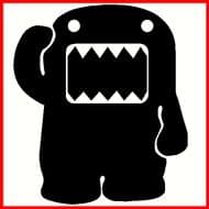 JDM DOMO-KUN DRIFT DECAL