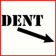 JDM DRIFT DENT DECAL