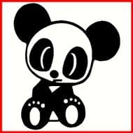 JDM DRIFT PANDA DECAL
