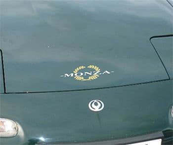 Mazda Monza Limited edition car body decals