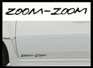 MAZDA ZOOM-ZOOM CAR BODY DECALS