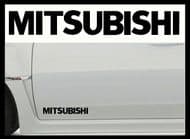 MITSUBISHI CAR BODY DECALS